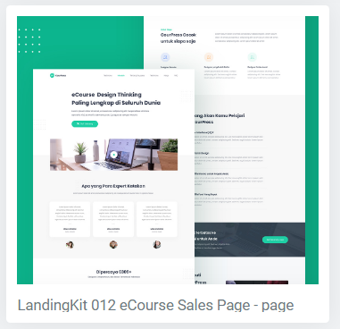 ECourse Sales Page
